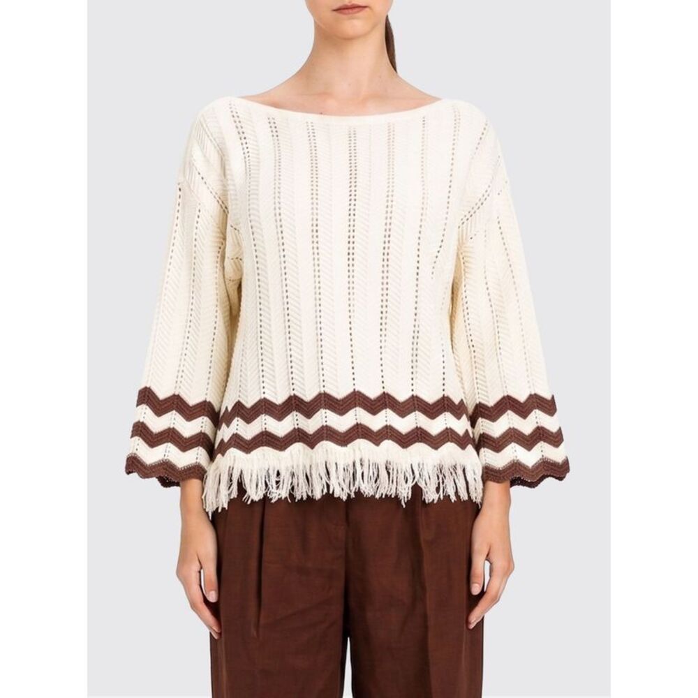 Actitude Twinset Sweater Woman White